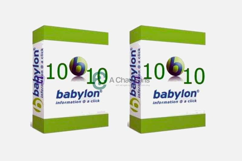 Phần mềm dịch thuật Babylon 10 Premium Pro