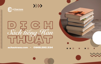 Dịch vụ dịch thuật sách tiếng Hàn chuẩn xác tại Hà Nội