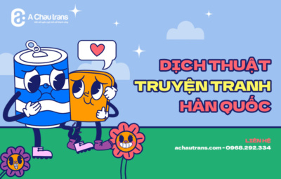 Dịch thuật truyện tranh tiếng Hàn (manhwa) chuẩn xác