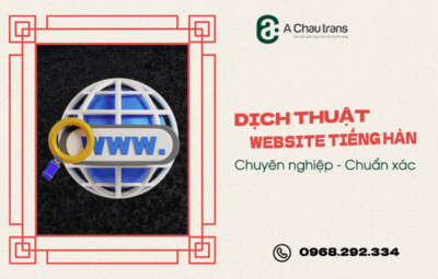 Dịch thuật website tiếng chuyên nghiệp tại Hà Nội