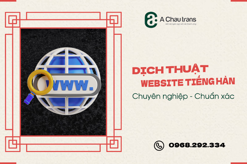 Dịch thuật website tiếng chuyên nghiệp tại Hà Nội