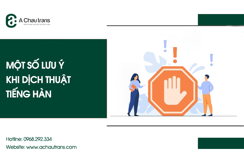 6 Lưu ý khi dịch thuật tiếng Hàn