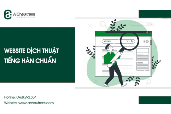 Website dịch thuật tiếng Hàn